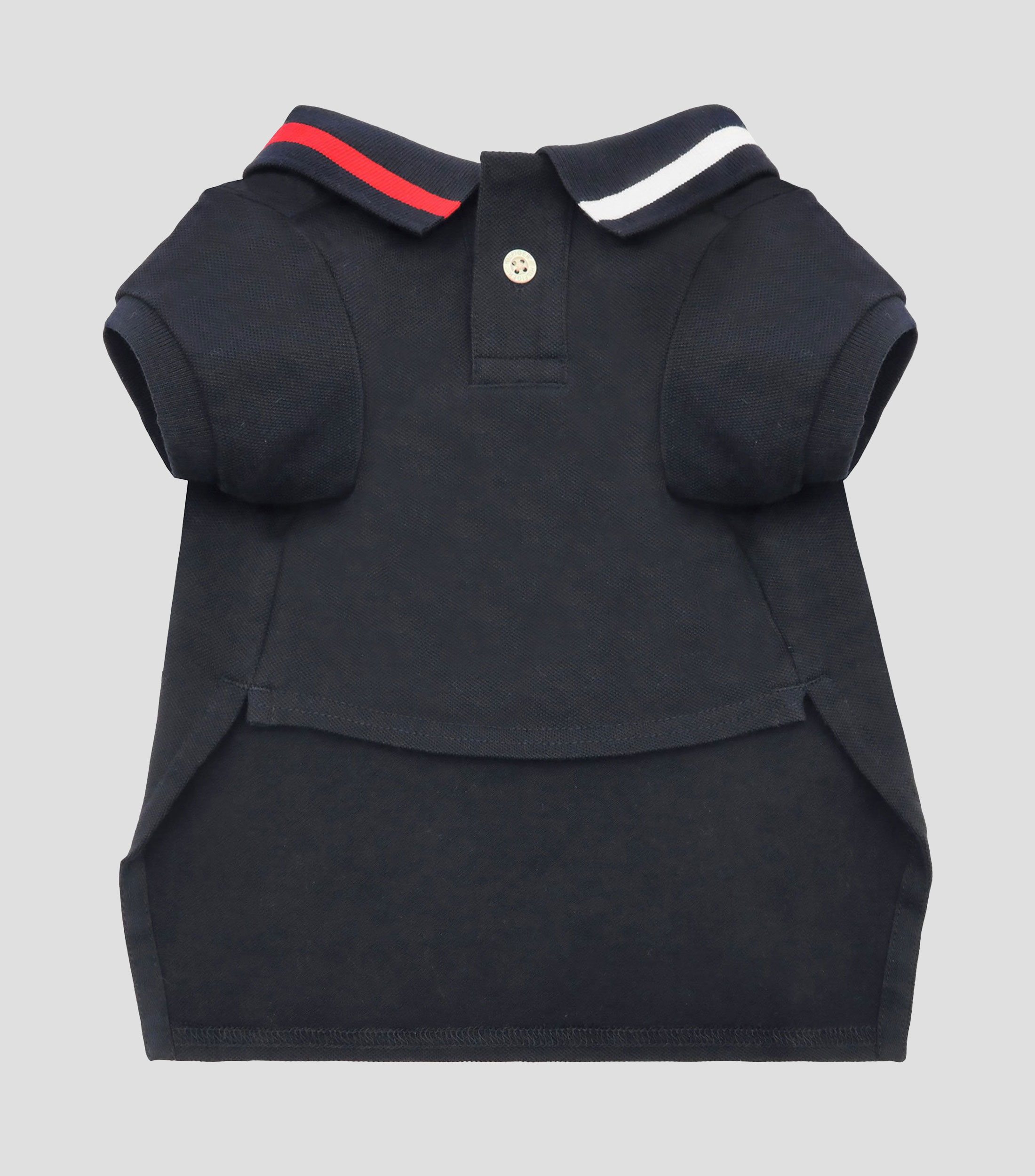 Playera Tipo Polo con cuello y puños para Perro